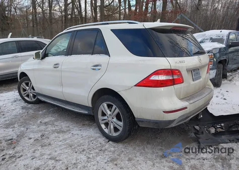 2013 Mercedes-Benz Ml 350 4Matic из США, поврежденный, VIN 4JGDA5HB5DA174224